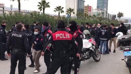 Adliye girişinde polisin elinden kaçan şüpheli, bacaklarından silahla vurularak yakalandı