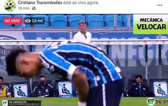 gremio 1x0 inter 1tp gauchao 20201