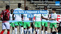 ASSE : les Verts s'imposent à Nîmes (0-2) en 31e journée de Ligue 1