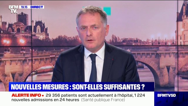 Pr Philippe Juvin sur l'épidémie de Covid-19: On a attendu probablement trop avant de reconfiner