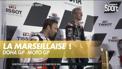 La Marseillaise vient consacrer la victoire de Fabio Quartararo