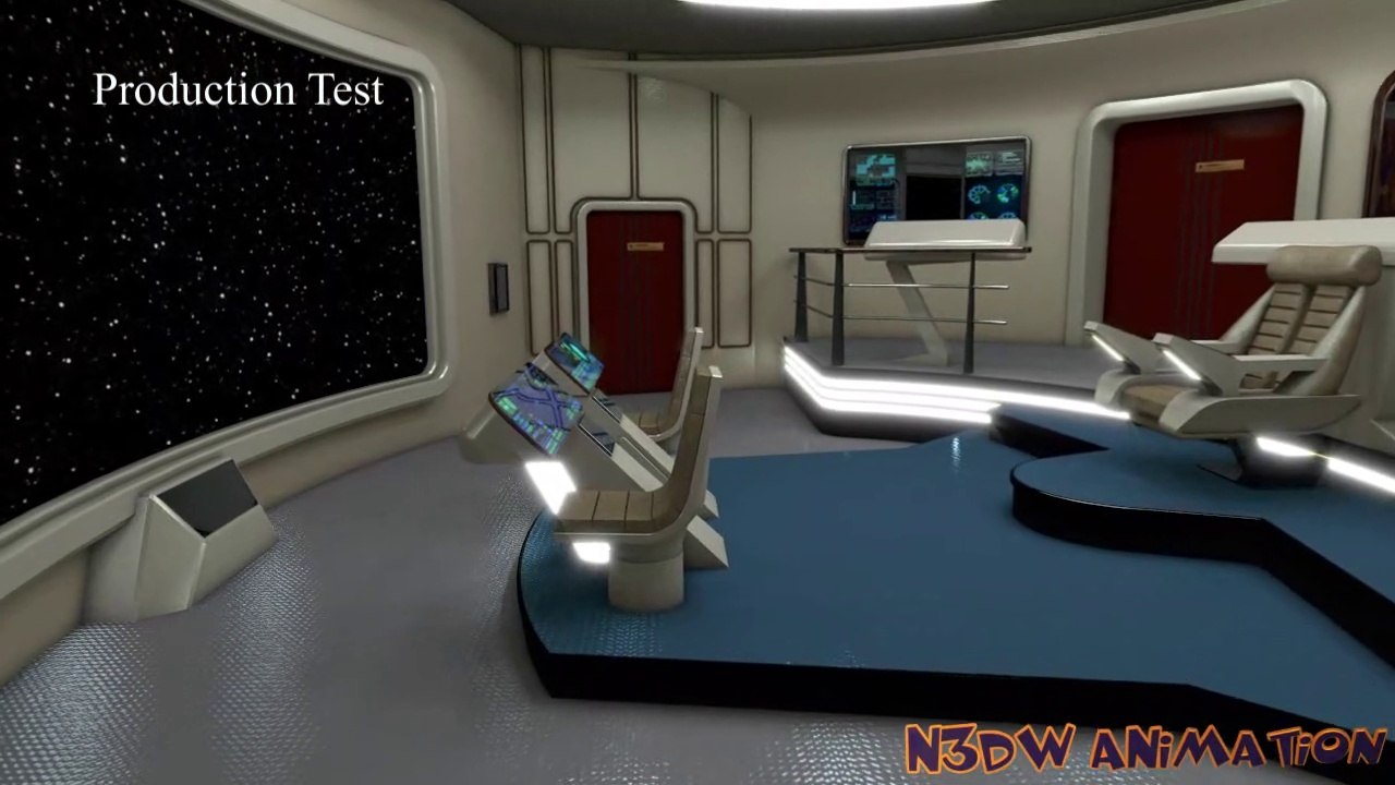 Star trek - ambassador class bridge