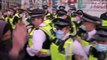 Police and protesters clash during London 'kill the bill' rally