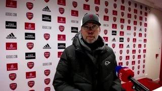 Jurgen Klopp post match press conference vs Arsenal