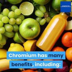 Discover the Amazing Health Benefits of Chromium 🌟