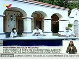 Pdte. Maduro: La cuarentena radical en Venezuela es consciente y voluntaria, en otros países hay toque de queda