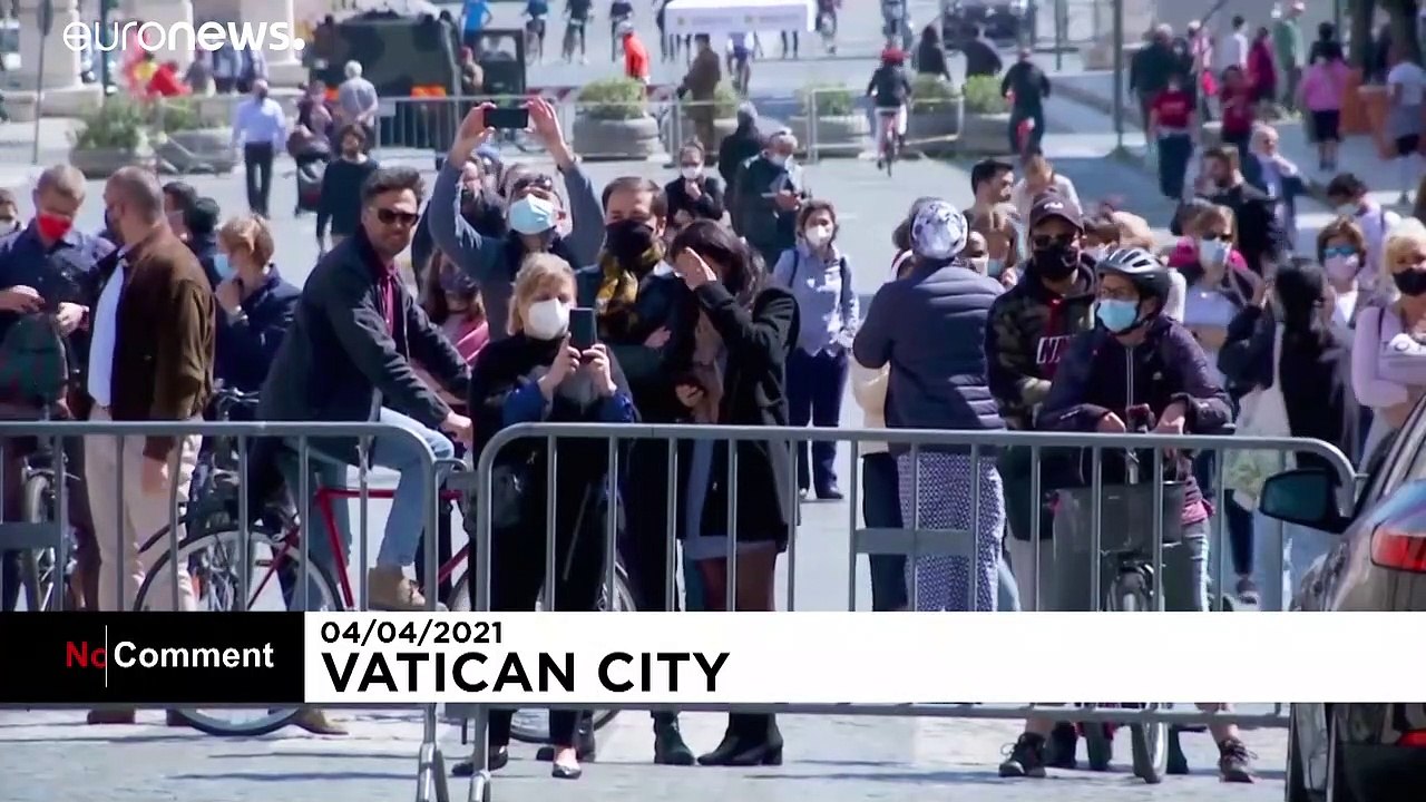 Papst Franziskus: 'In dunklen Zeiten niemals die Hoffnung verlieren'
