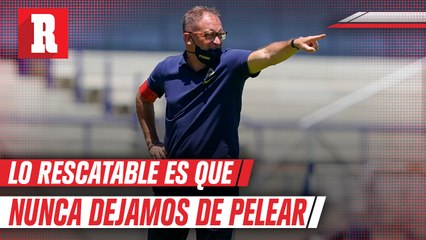 No hay nada que festejar, nos vamos molestos, aseguró Andrés Lillini