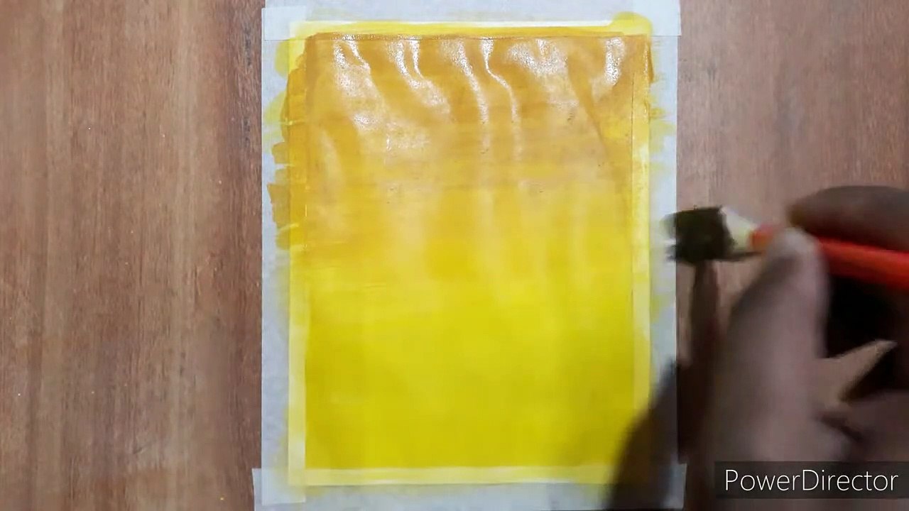 Easy Watercolor Painting For Beginners/ Step By Step/ Tutorial