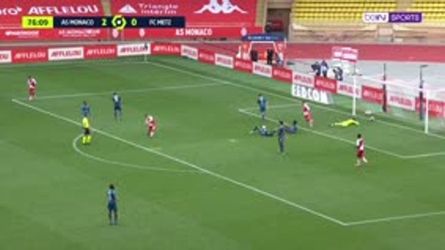Ben Yedder double sinks Metz in Monaco second-half show