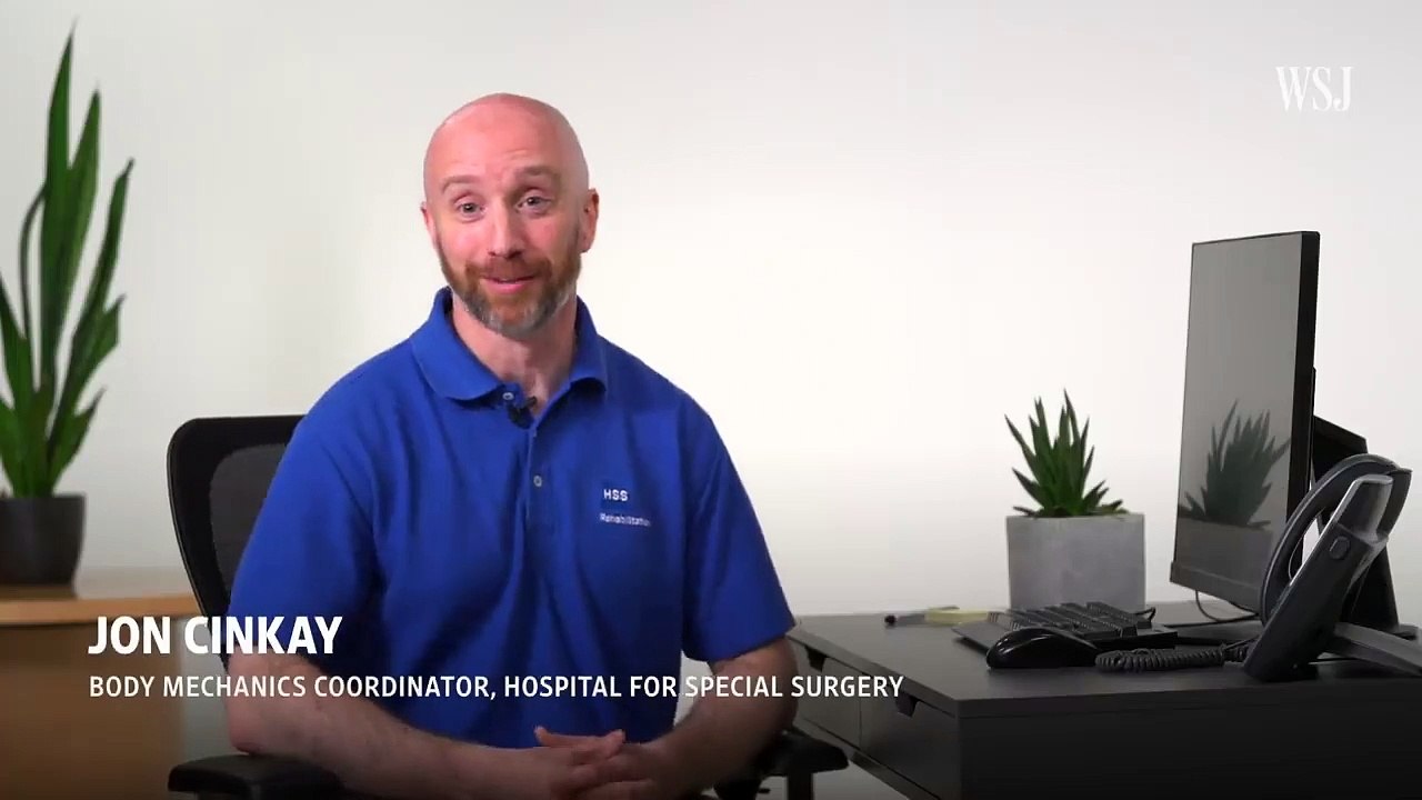 Ergonomics Expert Explains How To Set Up Your Desk Wsj video