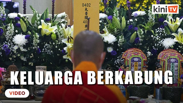 Ahli keluarga meratapi mangsa nahas kereta api Taiwan