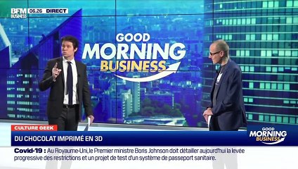 Culture Geek: Du chocolat imprimé en 3D, par Anthony Morel - 05/04