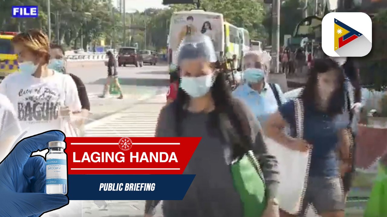 #LagingHanda | OCTA Research Group: Bilang ng active casess sa NCR, bahagyang bumaba dahil sa isang linggong ECQ