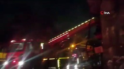 Kahramanmaraş’ta hurda deposunda yangın