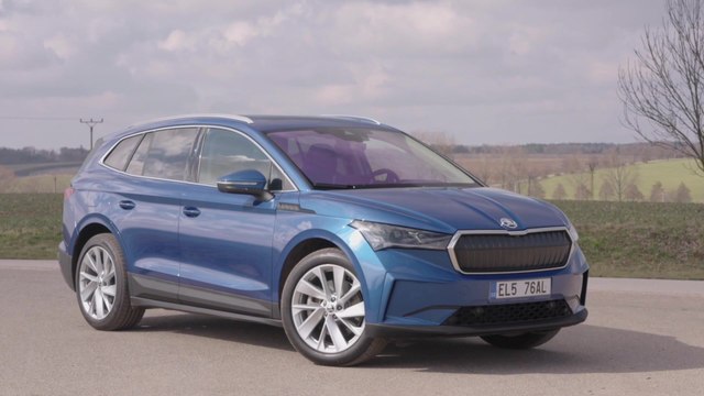 Der neue Skoda ENYAQ iV - Kraftvoller Auftritt, viel Platz und das illuminierte Crystal Face als Highlight