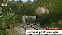 Grindstedbanen genoplives | Jernbane på skinner igen | Banedanmark | 16-03-2014 | TV SYD @ TV2 Danmark