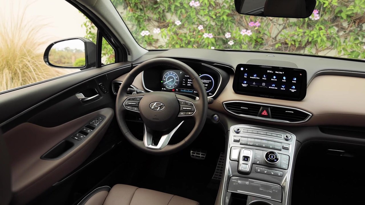 2021 Hyundai Santa Fe Hybrid Interior Design