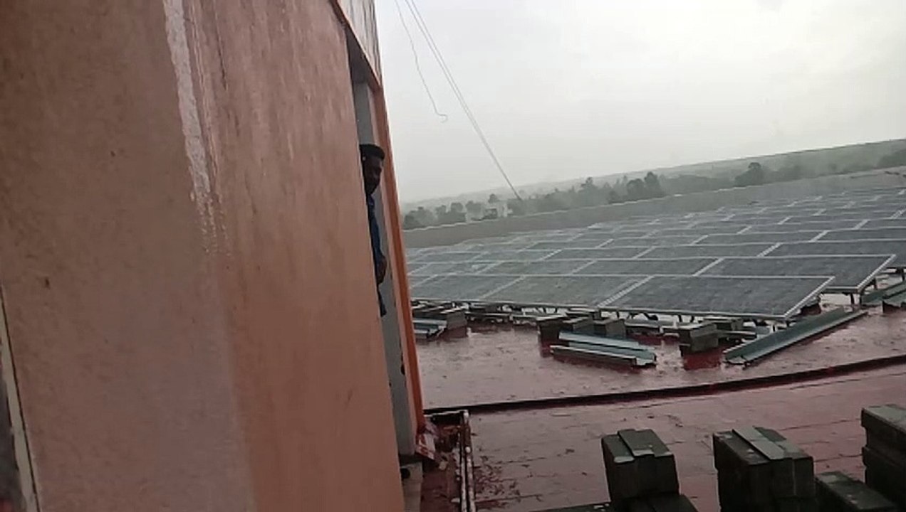 rain iterrupt solar installation