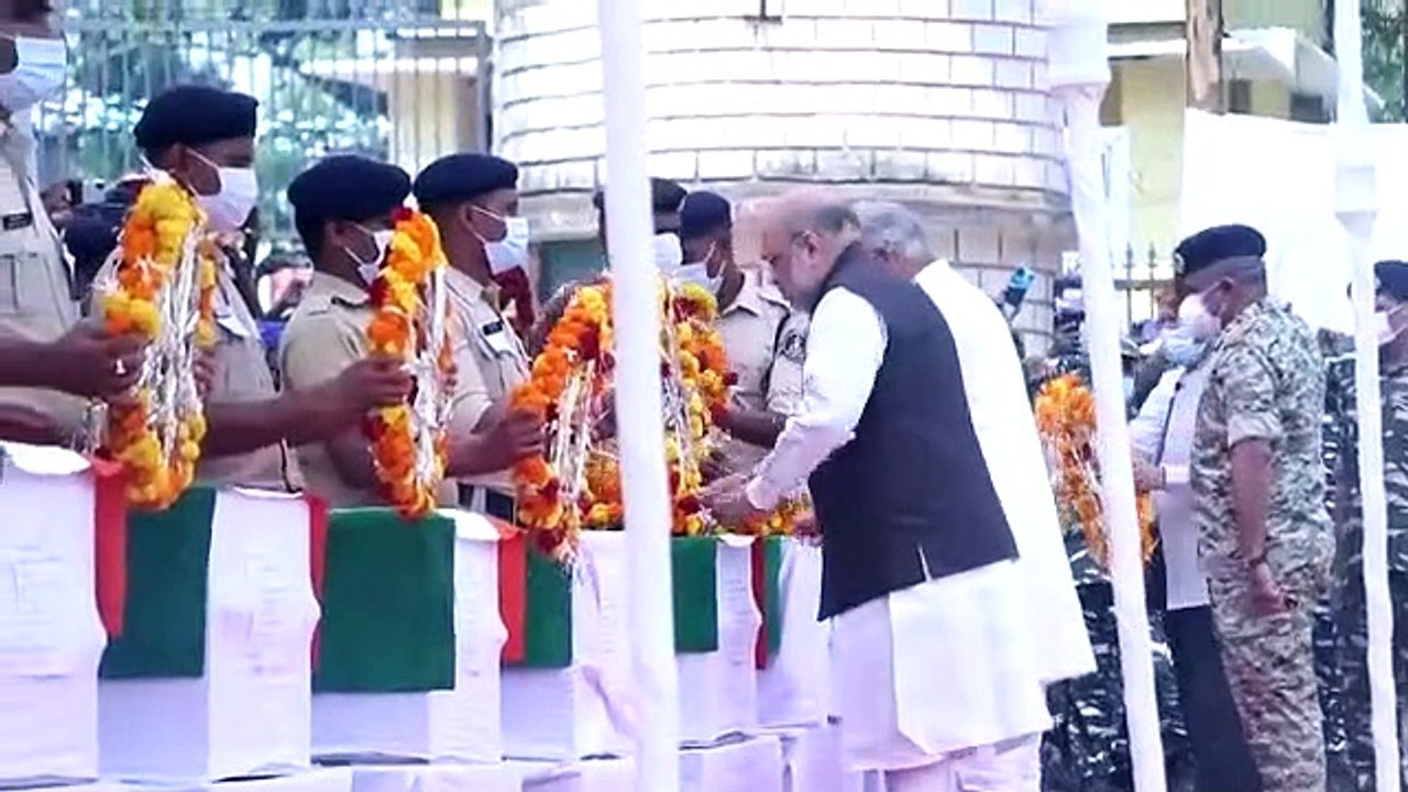 केंद्रीय गृह मंत्री अमित शाह ने ​​​​​​​बीजापुर...