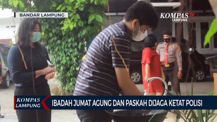 Ibadah Jumat Agung dan Paskah dijaga Ketat Polisi