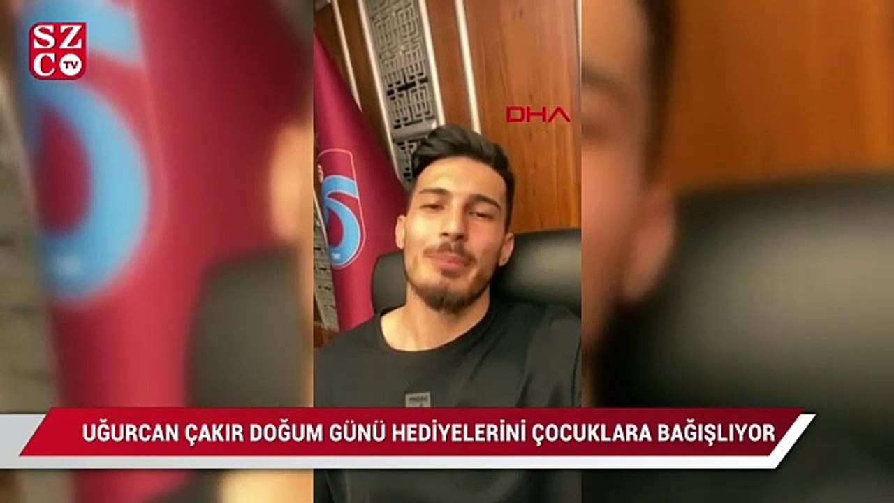 Uğurcan Çakır, doğum günü hediyelerini çocuklara bağışlıyor