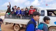 Suriye'de çocuklar tüm zorluklara rağmen okula gitmeye devam ediyor