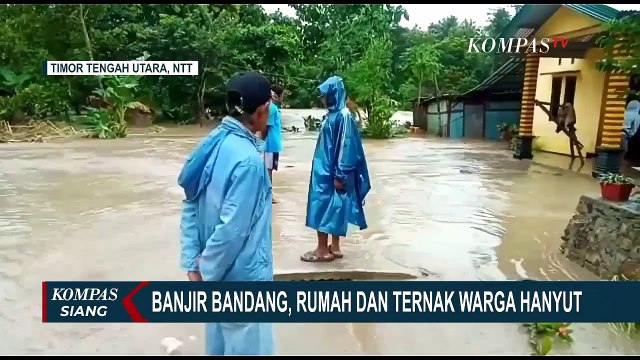 Banjir Bandang NTT: Rumah Warga Hanyut Terbawa Arus dan Lebih dari 60 Orang Tewas