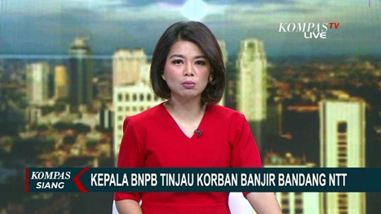 Kepala BNPB Doni Monardo Kunjungi Lokasi Banjir Bandang di NTT