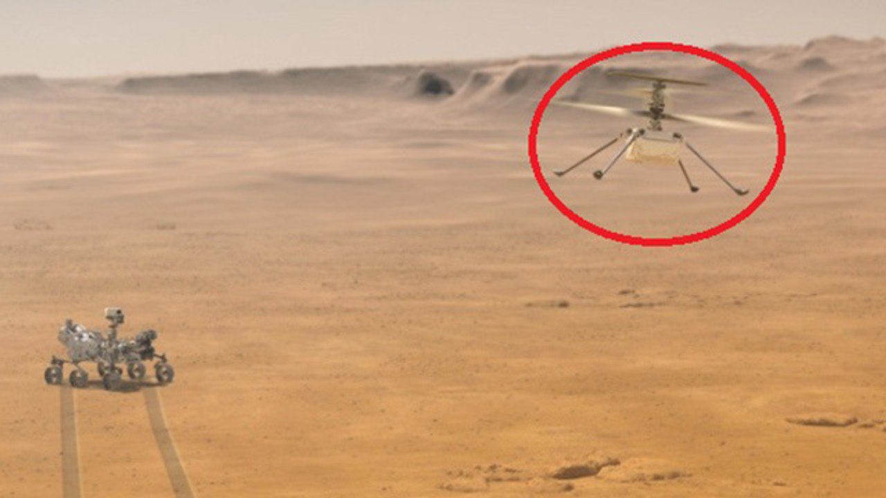 NASA की बड़ी कामयाबी, Mars की सतह पर उतरा Helic...