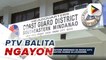 Coast Guard District Southeastern Mindanao sa Davao City, nakabalik na sa operasyon human gi-lockdown