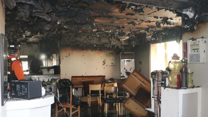 과천서 식당 화재로 종업원 다쳐..."주방 냄비 과열" / YTN