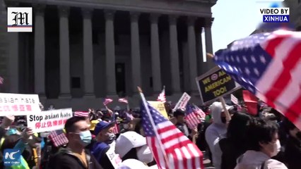 Over 10,000 Take Part in 'Stop Asian Hate' Rally in New York