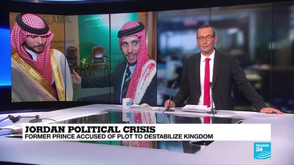 Jordan political crisis: Former Prince accused of plot to destabilise kingdom