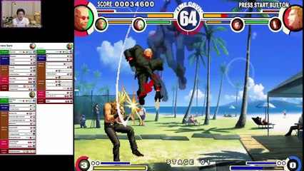 (PS2) King of Fighter XI - 07 - Hero Team - Lv 7 ... beaten? do I go back to lv 8?