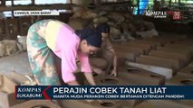 Wanita Muda Peranjin Cobek Bertahan Ditengah Pandemi