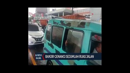 Banjir Genangi Sejumlah Ruas Jalan Pettarani