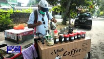 Terdampak Pandemi, Pria Asal Bali Ini Jualan Kopi Keliling Ala Coffee Shop
