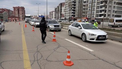 Kırıkkale'de 56 saatlik kısıtlamada 240 bin liralık ceza