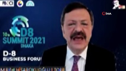 TOBB Başkanı Hisarcıklıoğlu: “ Ülkelerimiz arasında daha iyi ticaret ortamına ihtiyacımız var”