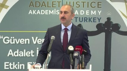 Adalet Bakanı Gül: "Yargı ne iktidarın ne muhalefetin yargısıdır"