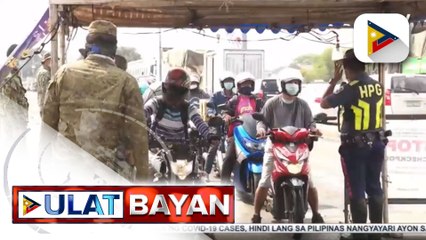 下载视频: Quarantine control checkpoints, patuloy na ipinatutupad sa NCR plus areas