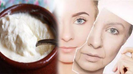 बढ़ती उम्र थम जाएगी बस दही के साथ मिलाएं ये 2 चीज | Face Glowing Skin | Boldsky