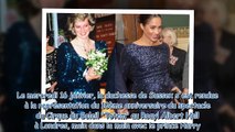Sublime en robe pailletée, Meghan Markle s'inspire (encore) du look de Lady Diana