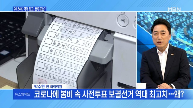 [백운기의 뉴스와이드] '역대 최고' 사전투표율, 본투표 전망은? / 박영선-오세훈 마지막 토론회, 평가는? / 부산시장 보궐선거 네거티브 공방, 왜?