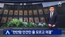 “천안함 안건인 줄 모르고 의결”…재조사 과정 논란