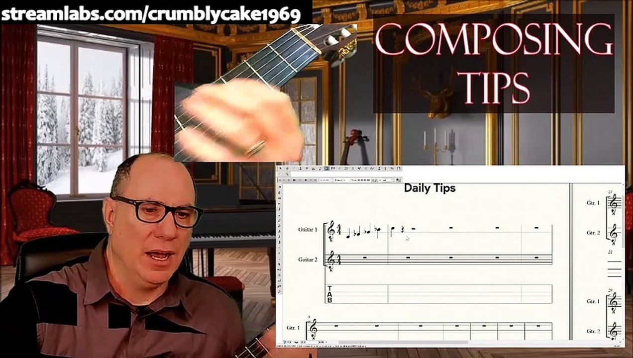 Composing for Classical Guitar Daily Tips: Chord Scale Possibilities