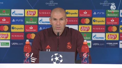 Zidane: "Es una final a 180 minutos o más"