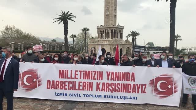 İzmir Sivil Toplum Kuruluşları Platformundan bazı emekli amirallerin açıklamasına tepki