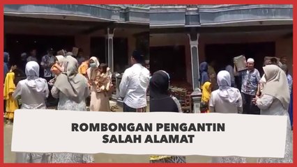 Gegara Shareloc, Rombongan Pengantin Ini Salah Alamat